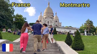 MONTMARTRE PARIS FRANCE  walking tour  4K HDR 60 fps  Paris Montmartre 2023 [upl. by Shull]