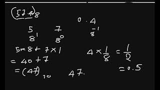 conversion from octal to decimal number system [upl. by Myer996]