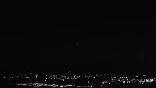 Sirius Star over the nighttime city landscapestar solarsystem nature [upl. by Cathie]