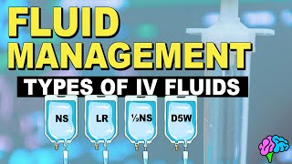 Types of IV Fluid  Fluid Management [upl. by Ivie]