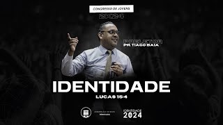 Congresso de Jovens IDENTIDADE  1°Dia Pregação Pr Tiago Baia  AD Renovada [upl. by Annaerdna841]