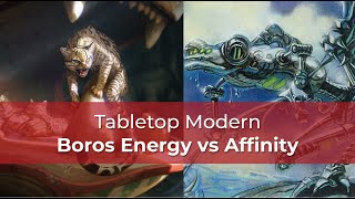 Boros Energy vs Affinity  DSK Modern  MTG [upl. by Corilla699]