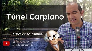 SINDROME DE TÚNEL CARPIANO puntos de acupuntura para su manejo  Acupuntura para párvulos [upl. by Airbmat180]