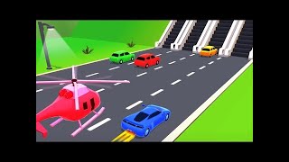 Double Flatbed Trailer Truck vs Speedbumps Train vs Cars BeamngDrive  Flatbed Trailer [upl. by Alcine546]