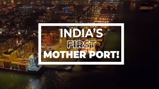 Logistics Scoops  Indias First Mother Port [upl. by Wojcik]