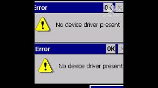 Windows CE crazy error [upl. by Aihtennek]