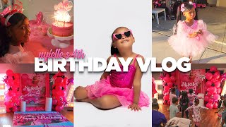 Nyielle’s 4th Birthday Party Vlog 🥳 [upl. by Ema]