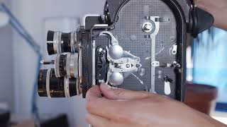 Bolex H16  Loading Procedure [upl. by Enait]