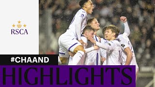 HIGHLIGHTS Charleroi  RSC Anderlecht  20232024 [upl. by Groscr]