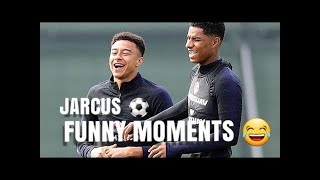 Jesse Lingard and Marcus Rashford funny moments 2023 [upl. by Cadman]