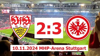 Pure drama VfB Stuttgart vs Eintracht Frankfurt  10th matchday season 2425 phone montage [upl. by Sidoma]