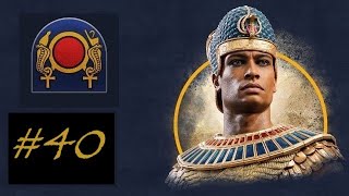 Vamos jogar Total War Pharaoh – Ramsés 2ª tentativa Parte 40 [upl. by Eidahs]