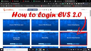 How to login evsenablers video series evs enablers [upl. by Atirat912]