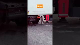 How 😲truck lkw fun job work camion hgv driver [upl. by Ardiedak809]