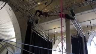 Amy hocks off catch  Flying Trapeze [upl. by Cirted]