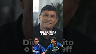 A QUIÉN PREFIERES con JAVIER ZANETTI leyenda del INTER DE MILÁN  Canela Deportes [upl. by Suneya]