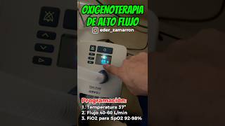 Oxigenoterapia de alto flujo 🫁 emergency aventho [upl. by Ragse]