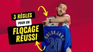 3 règles à suivre avant de faire floquer ton maillot [upl. by Nylkaj]