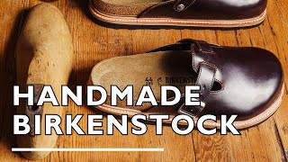 Handmade Shell Cordovan Good Year Welted Birkenstock Boston [upl. by Malloy768]