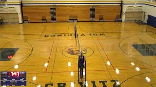 Crivitz vs Oconto Girls High School Volleyball [upl. by Ainigriv]