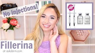 Fillerina Tutorial  No Injections  Available at askdermcom [upl. by Bernardine]