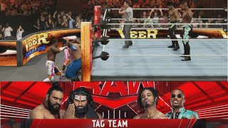 INDUS SHER VS WES LEE amp MONTEZ FORD WWE RAW WWE 2K24 TQSVERSE [upl. by Sandstrom716]