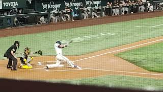 Texas Rangers Corey Seager home run vs Luis Ortiz 81924 [upl. by Rednal]