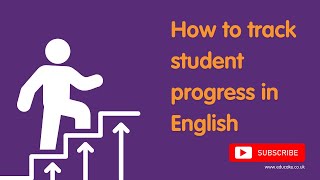 Tracking student progress in English [upl. by Maurita6]