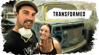 Our Incredible VW Bus TRANSFORMATION  S01E05 [upl. by Ecarg180]