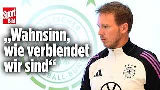 DFB Julian Nagelsmanns Abrechnung mit der WDRUmfrage [upl. by Hgielanna]