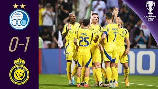 Laporte ensures win  Esteghlal FCIRN  Al Nassr KSA  Highlights  AFC Champions League Elite™ [upl. by Tenneb]