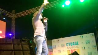 Labon Ko KK live at Cybage Annual Bash 2015 [upl. by Sillert613]