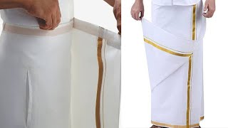 how to stitch velcro dhoti at home velcro panche cutting and stitching in kannada by manjula sfd [upl. by Zoilla]