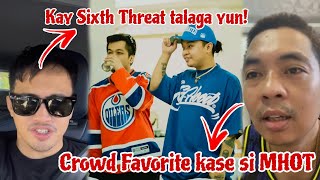 AKT sinabi ang opinyon sa laban ni MHOT vs Sixth Threat  Sak Maestro tinalo si AKT [upl. by Mickie]