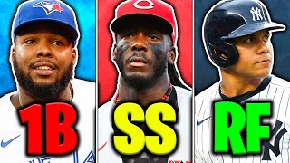 BEST MLB Player at EVERY Position in 2024 [upl. by Alenairam]