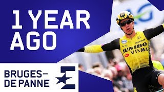 Dylan Groenewegen Win at BruggesDe Panne  1 Year Ago  Cycling  Eurosport [upl. by Marsiella]