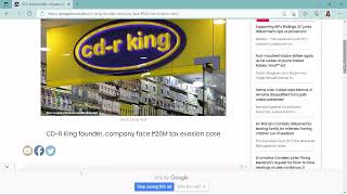 BREAKING NEWS CDR King founder company face ₱26M tax evasion case [upl. by Manas]