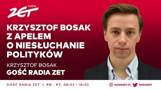 Krzysztof Bosak Nasza sytuacja obronna jest kiepska System w budowie [upl. by Ardnikal]