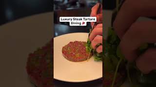 Tableside Luxury Steak Tartare [upl. by Reh299]