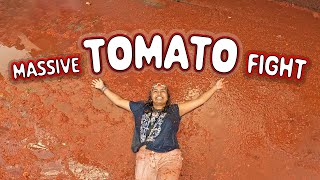 TOMATO FESTIVAL IN SPAIN  Seemagetsbaked [upl. by Agostino]