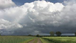 Gewitter im Zeitraffer  Thunderstorms in Timelapse [upl. by Hillinck]