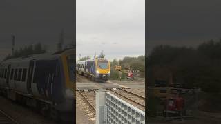 Trains At Alfreton 131024 Class 195’s on the 1609 from Leeds [upl. by Ingeborg]