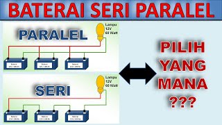 Rangkaian Seri dan Paralel Panel Surya [upl. by Franza]