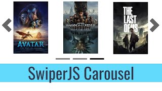 SwiperJS React swiper js How to use reactswiperjs and create a carousel with source code 2023 [upl. by Shirlie]