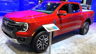 Walkaround NEW 2024 Ford Ranger Lariat Sport 4x4 Interior and Exterior [upl. by Ronym]