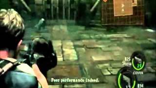 Resident Evil 5  Wesker Poor Performance Indeed [upl. by Gurney]