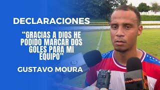 quotGracias a Dios he podido marcar dos goles para mi equipoquot Gustavo Moura  Platense 12 Firpo [upl. by Kolivas415]