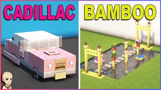 Minecraft 20 Fun Creative Build Hacks amp Ideas [upl. by Adierf644]