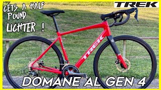 The all new trek domane al gen 4  affordable lightweight entry level road bike [upl. by Goar386]