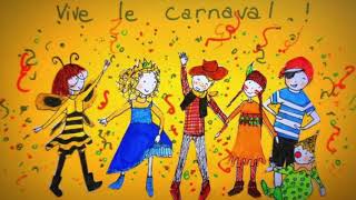 DEMAIN CEST CARNAVAL  chanson enfantine [upl. by Latrena]